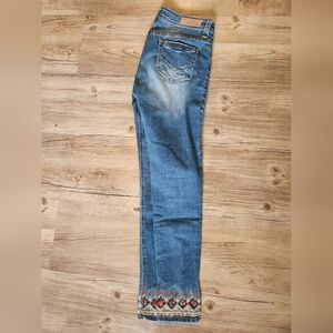 Rock & Roll Cowgirl Mid Rise Skinny Jeans💖🐎 28